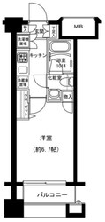 パレステュディオ神楽坂シティタワーの物件間取画像